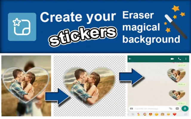 Create stickers for WhatsApp android App screenshot 0